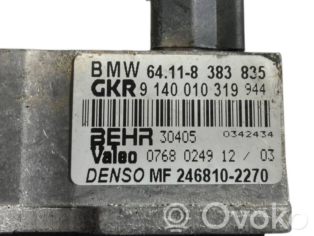 Small radiator fan rheostat