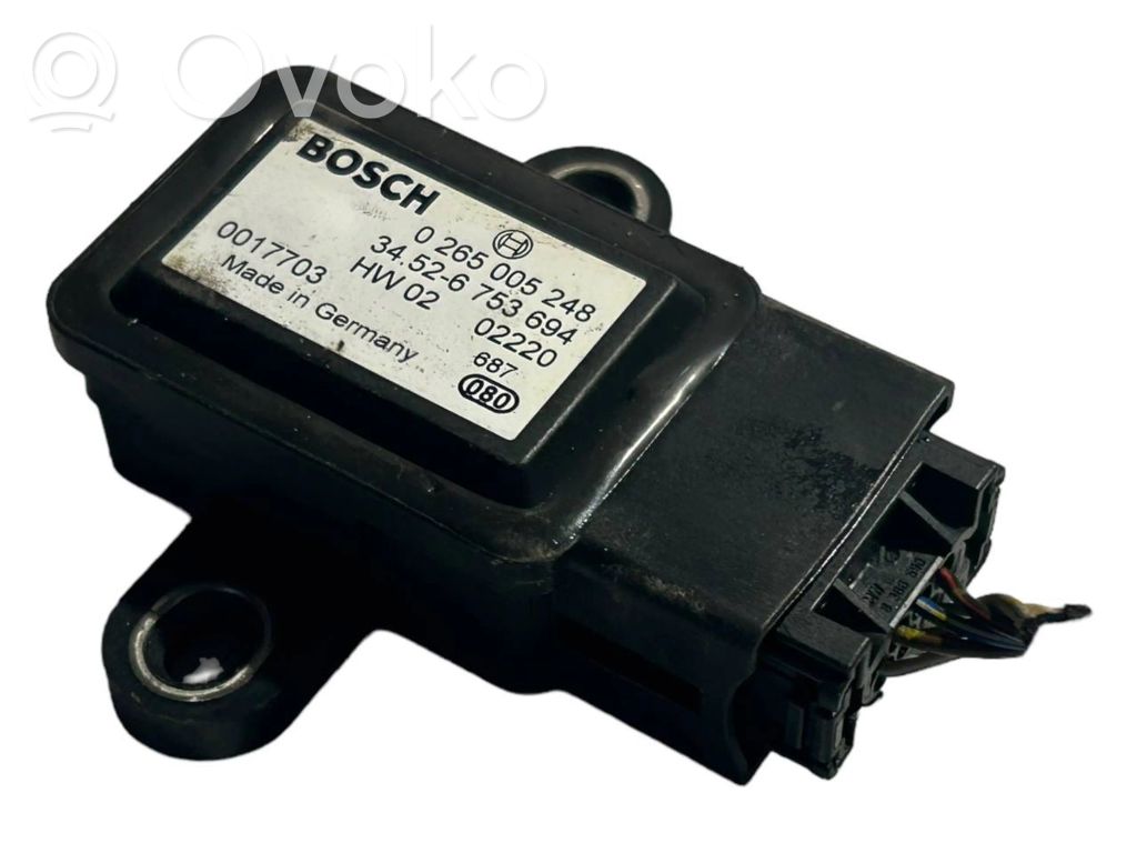 ESP (elektroniskās stabilitātes programmas) sensors (paātrinājuma sensors)