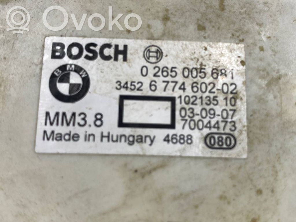 ESP (stabilitātes sistēmas) vadības bloks