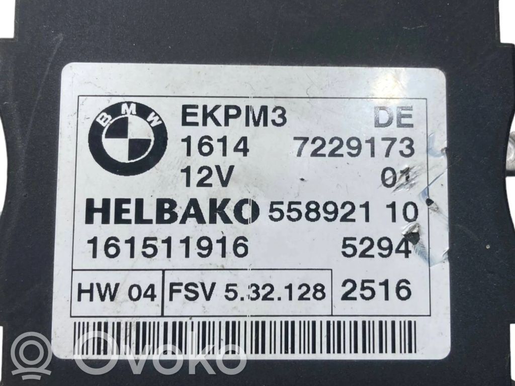 Degvielas sūkņa vadības bloks