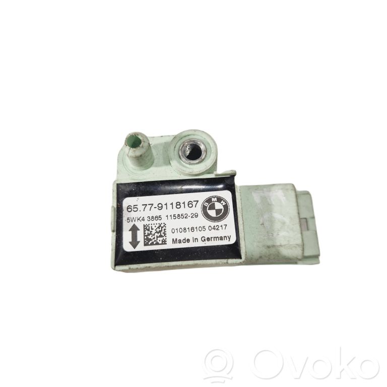 Airbag impact sensor