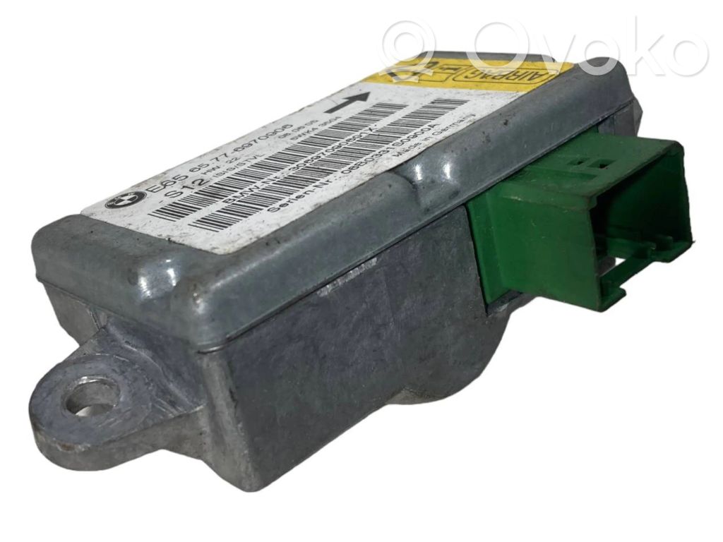 Airbag impact sensor