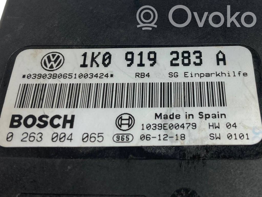 Parkošanas (PDC) vadības bloks