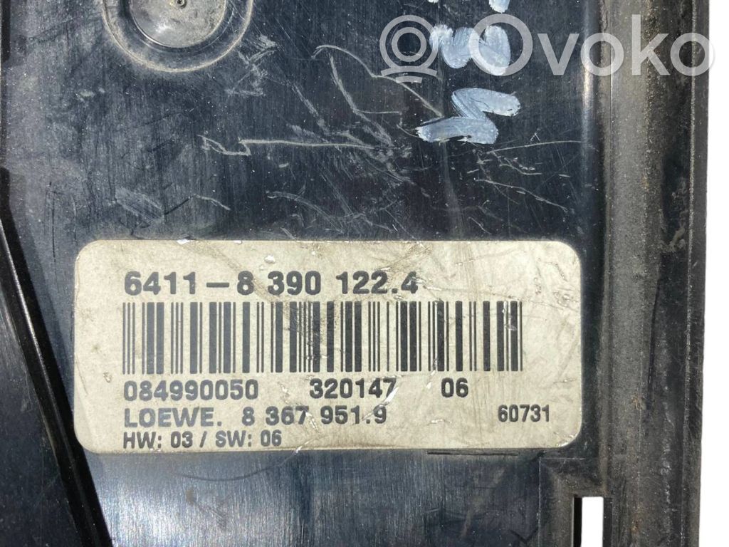 Gaisa kondicionēšanas / salona apsildes vadības bloks