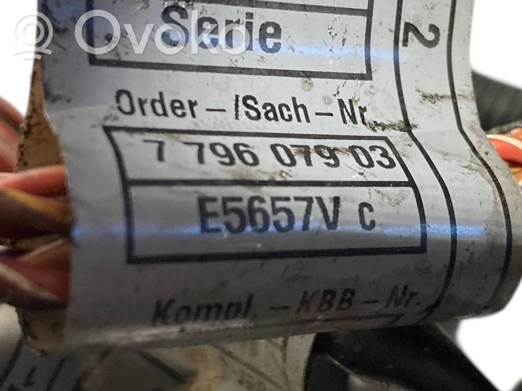 Dzinēja vadu instalācija