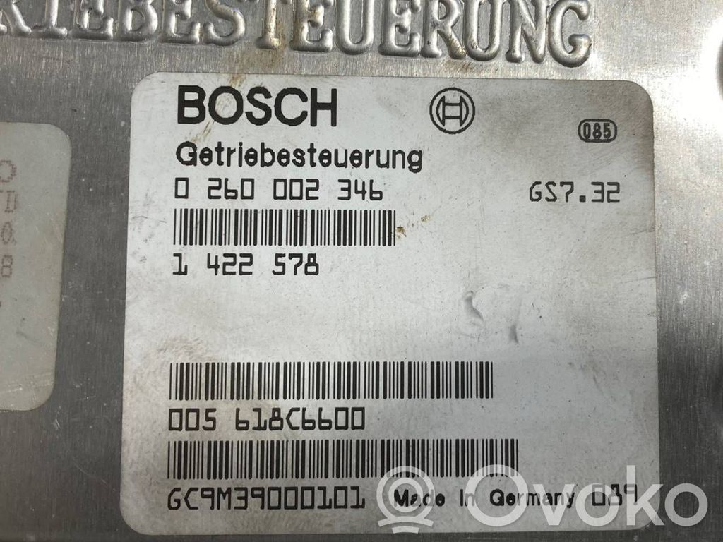 Pārnesumkārbas vadības bloks