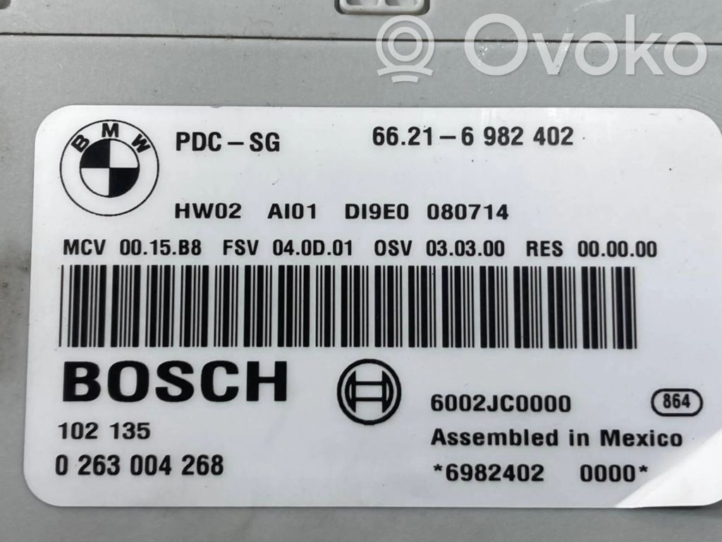 Parkošanas (PDC) vadības bloks