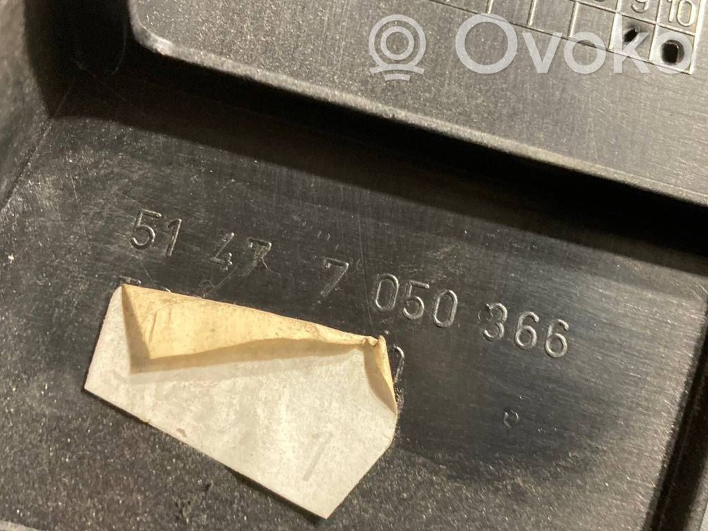 Bagāžnieka sliekšņa dekoratīvā apdare