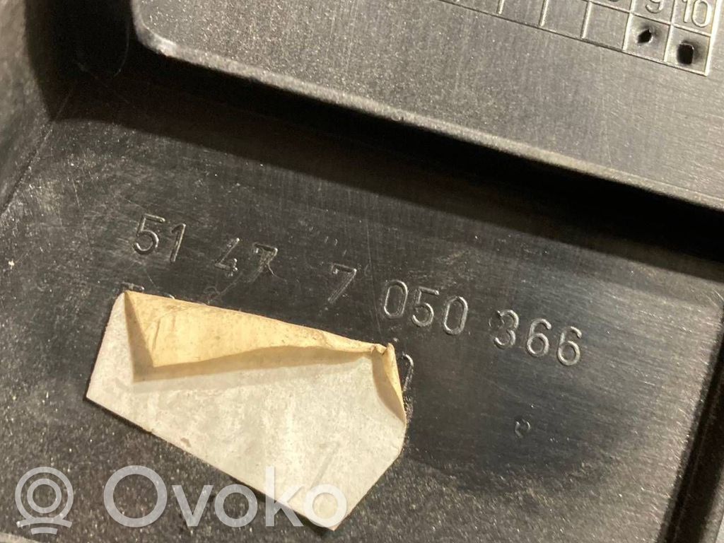 Bagāžnieka sliekšņa dekoratīvā apdare