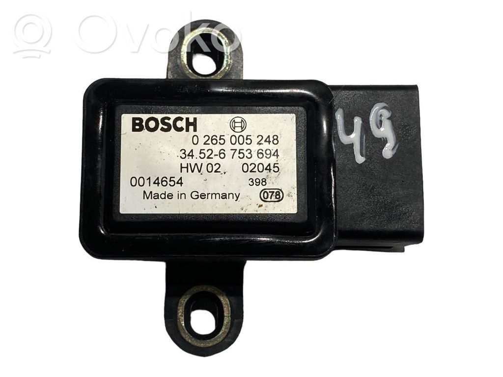 ESP (elektroniskās stabilitātes programmas) sensors (paātrinājuma sensors)