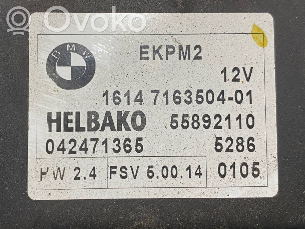 Degvielas sūkņa vadības bloks