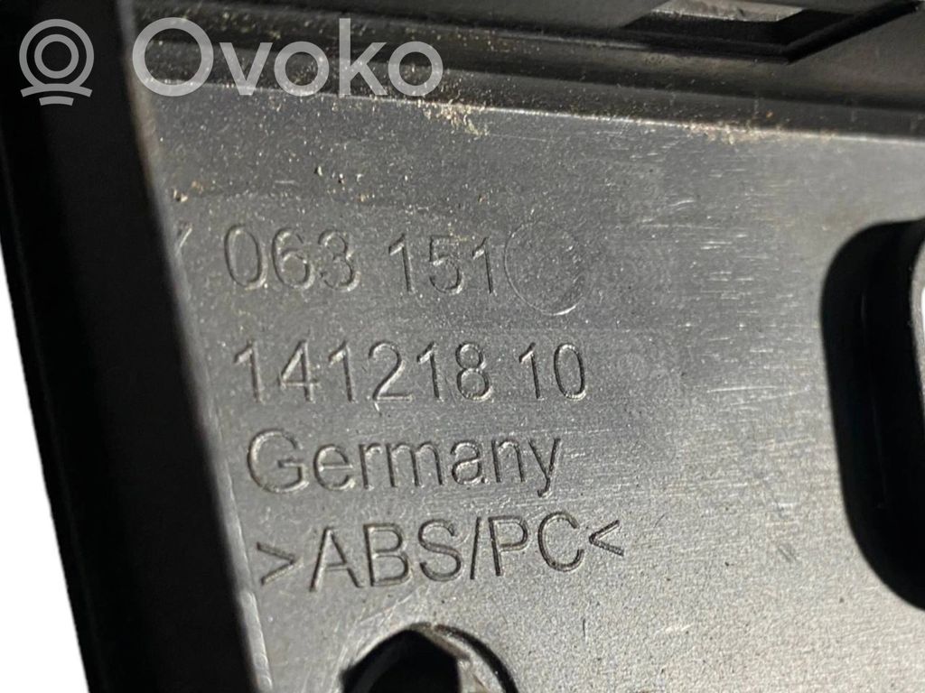 Klimata kontrole / mazā radiatora vadības dekoratīvā apdare