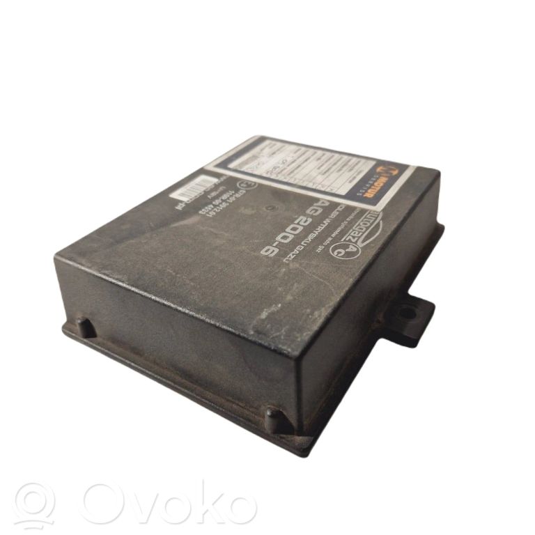 Gas appliance control unit