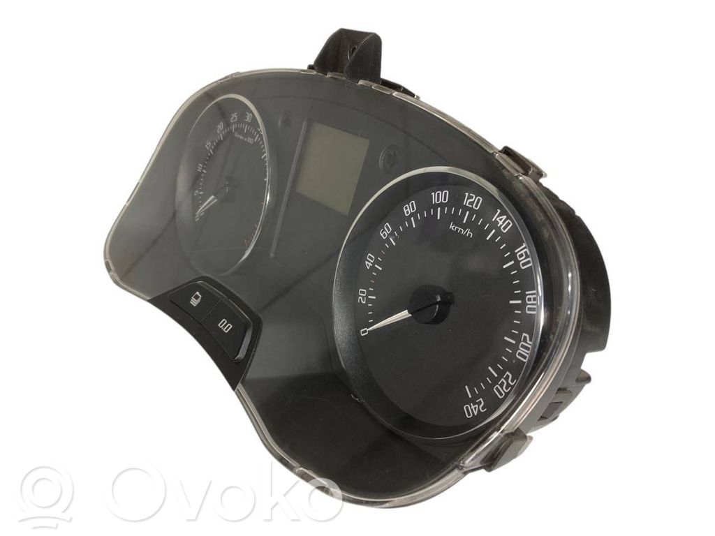 Speedometer (in the instrument panel)