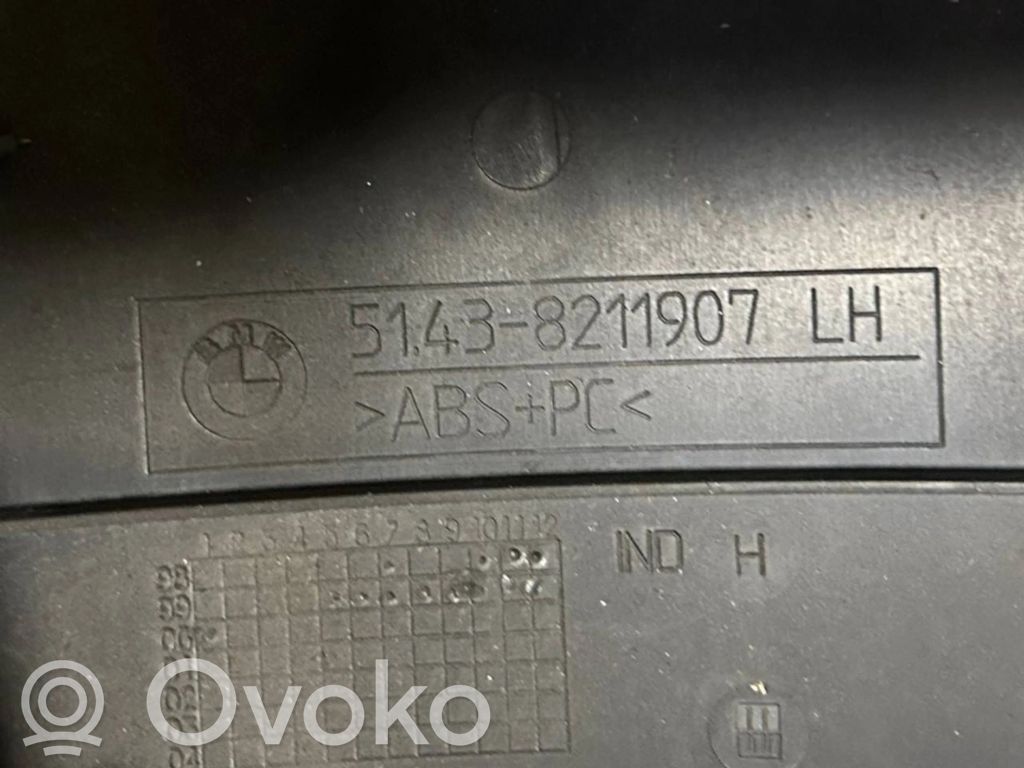 (B) statņa dekoratīvā apdare (augšdaļa)