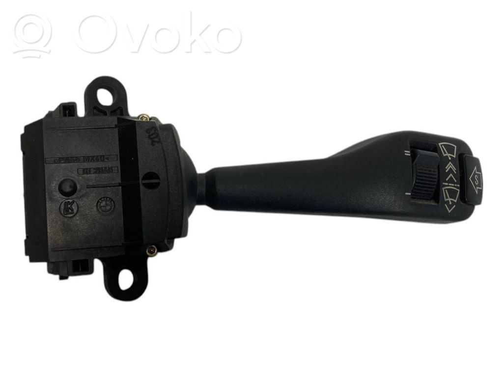 Wiper control button stalk