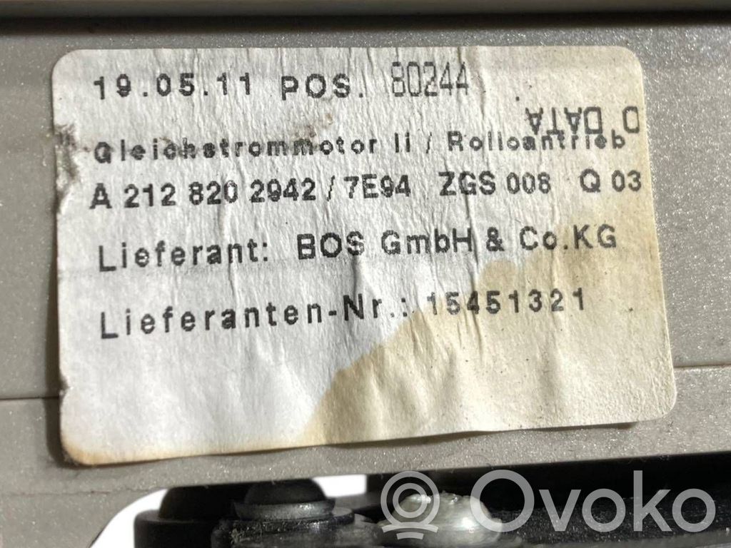 Elektrisks aizmugurējā loga aizkars