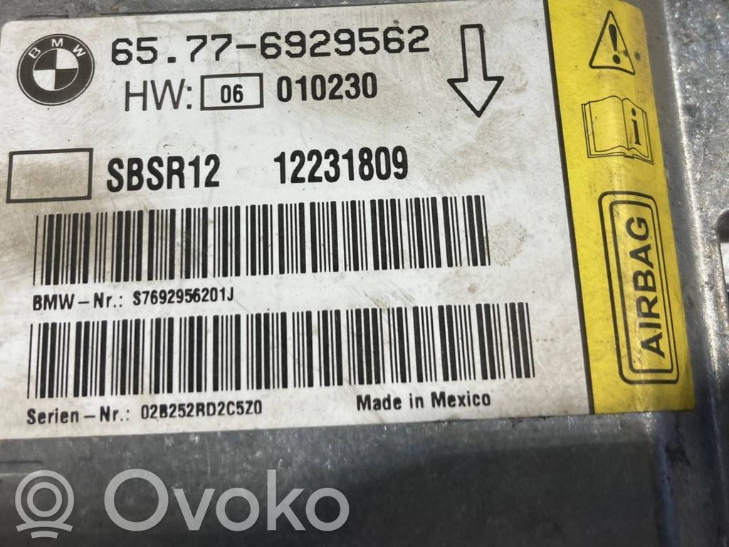 Gaisa spilvenu vadības bloks