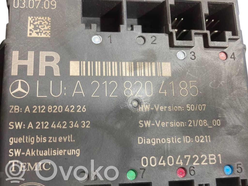 Durvju vadības bloks