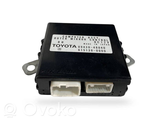 Sānu spoguļa vadības modulis