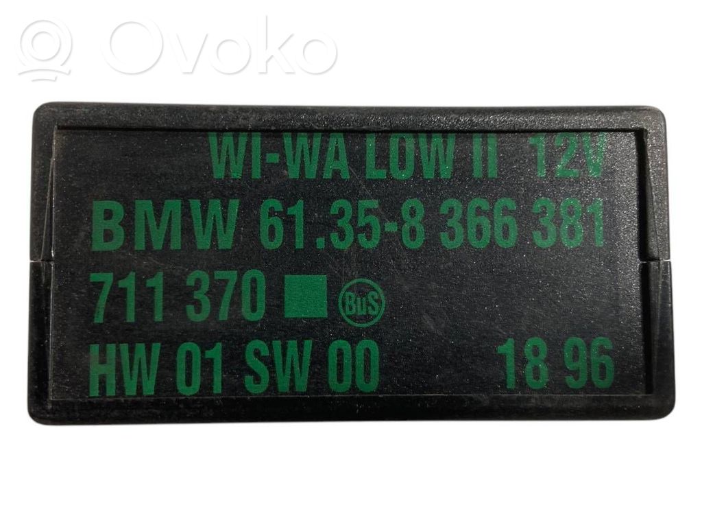 Window wiper relay