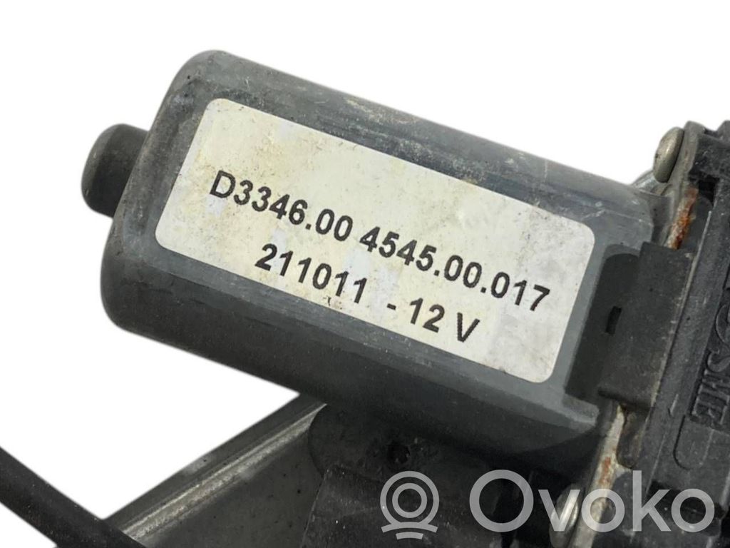 Front electric window lifter assembly