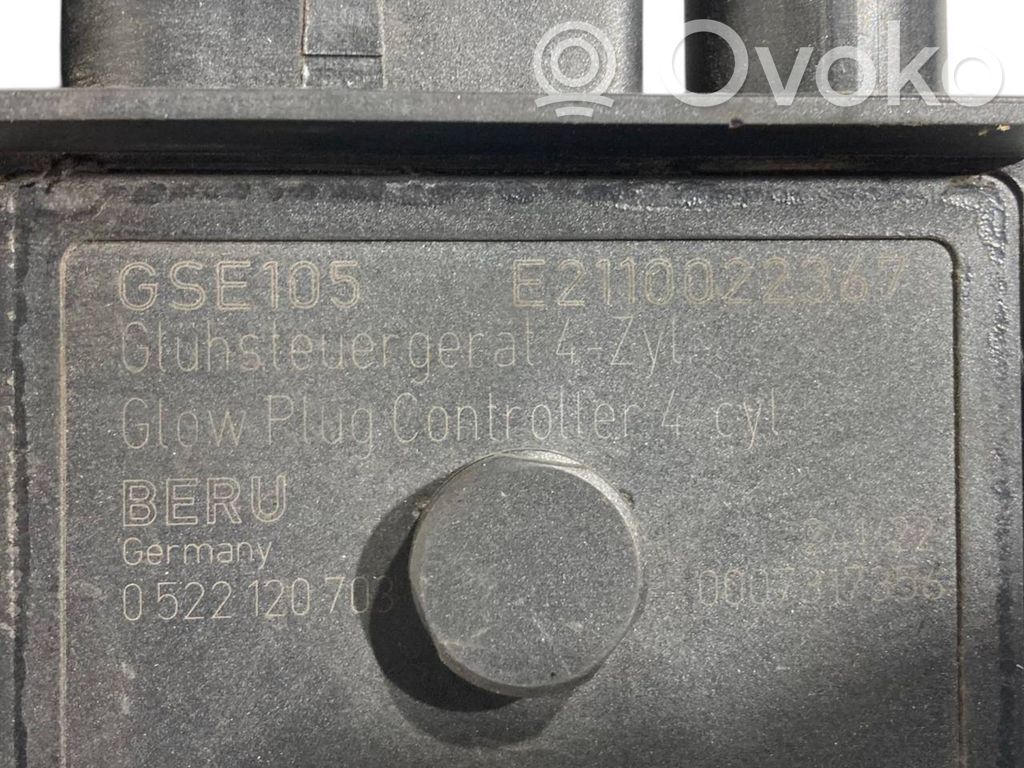 Glow plug relay