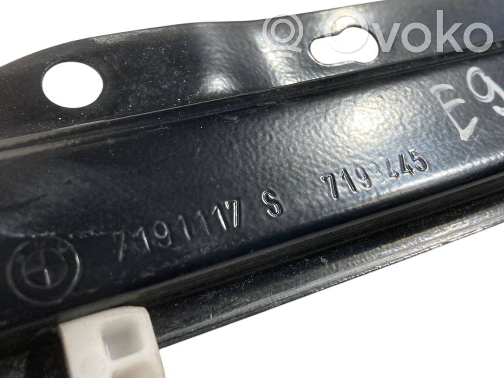 Front electric window lifter assembly