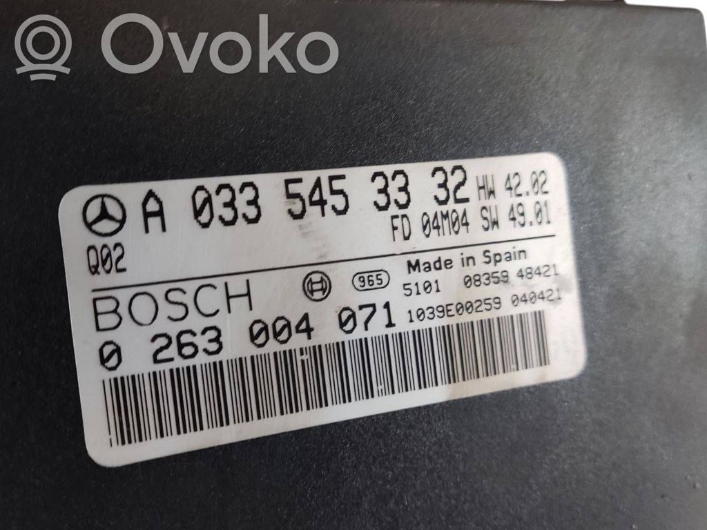 Parkošanas (PDC) vadības bloks