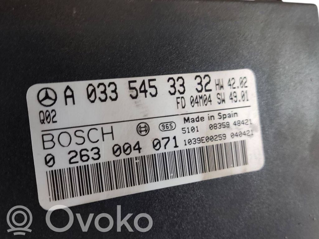 Parkošanas (PDC) vadības bloks