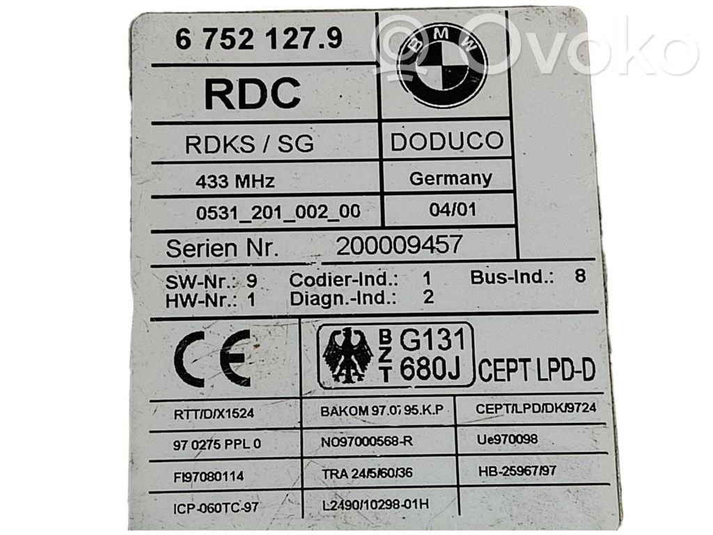 Tire pressure sensor