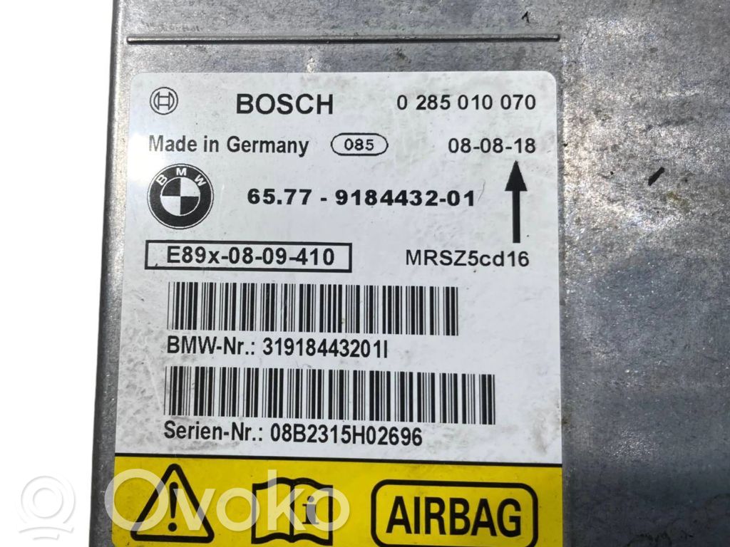 Airbag control unit