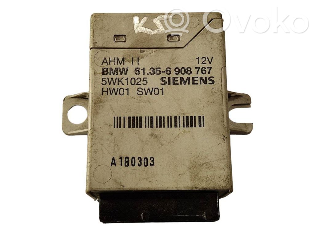 Trailer hitch control unit