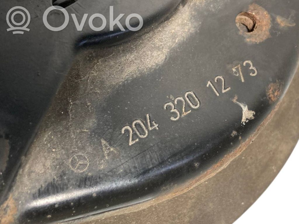 Front shock absorber with spring