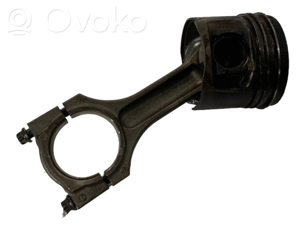 Piston with connecting rod