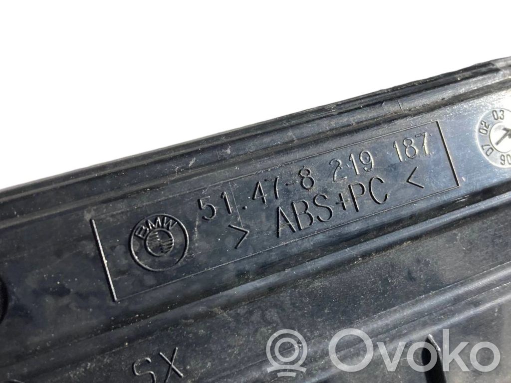 Aizmugurējā sliekšņa dekoratīvā apdare (iekšējā)