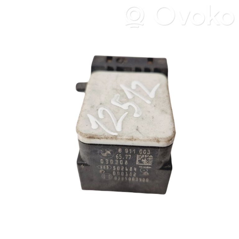 Airbag impact sensor