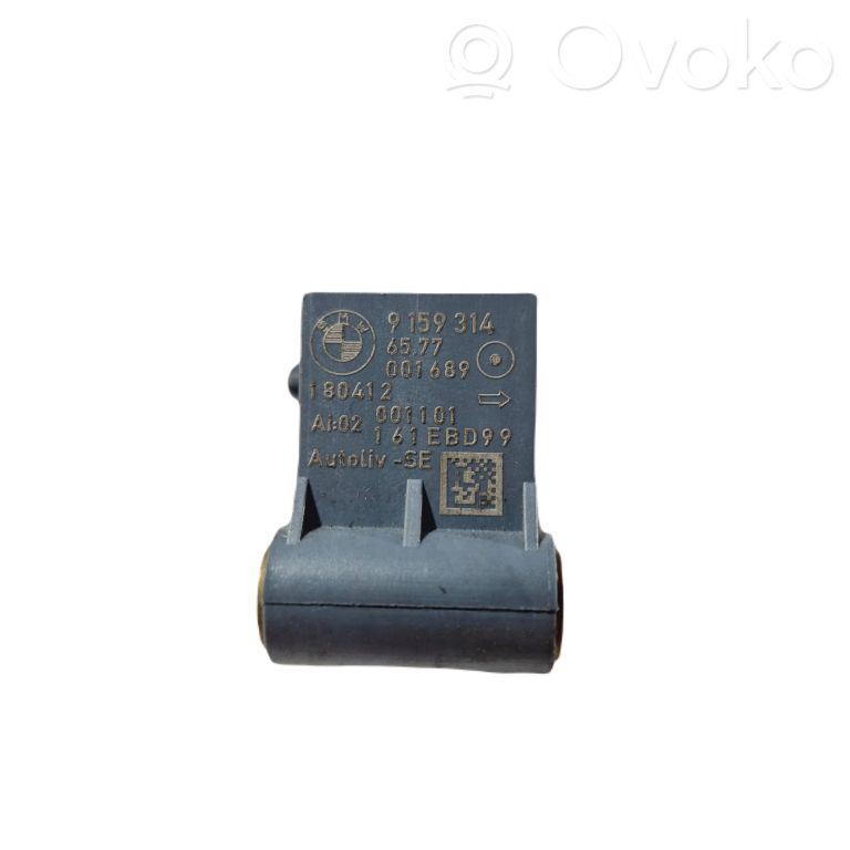 Airbag impact sensor