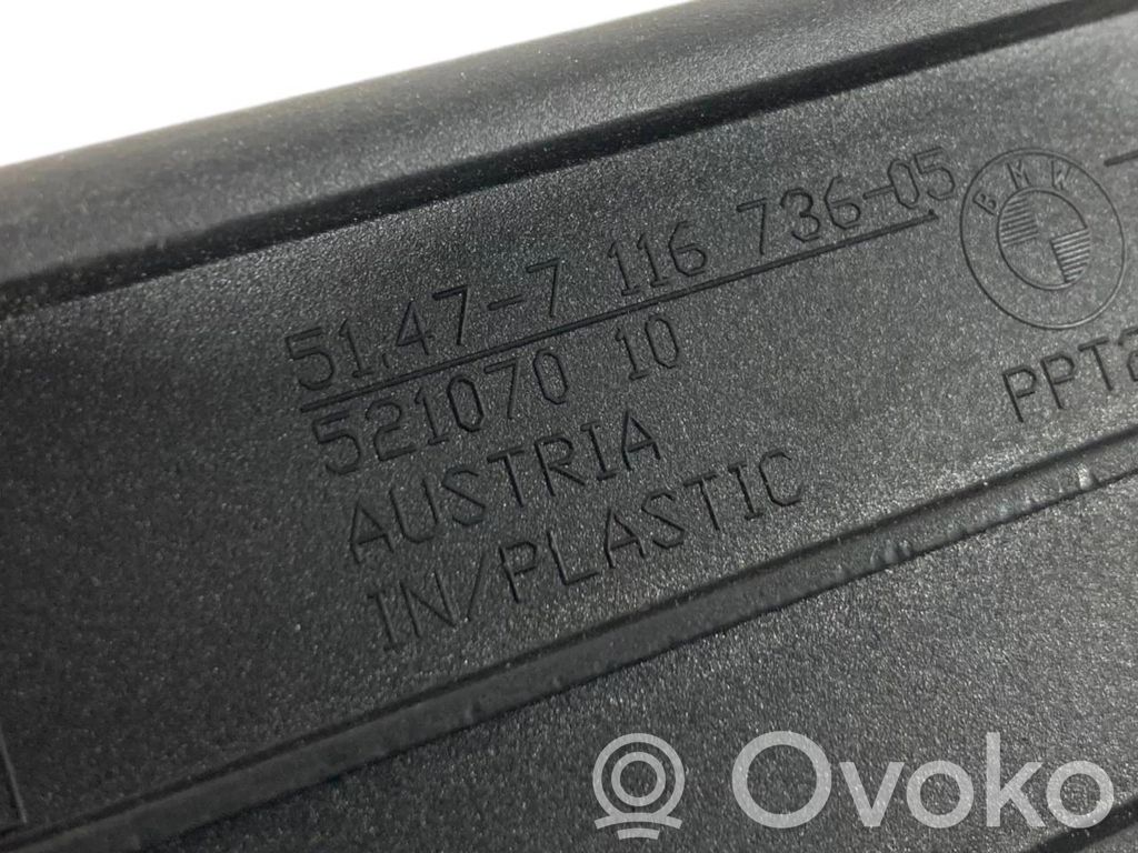 Cita veida bagāžnieka dekoratīvās apdares detaļa