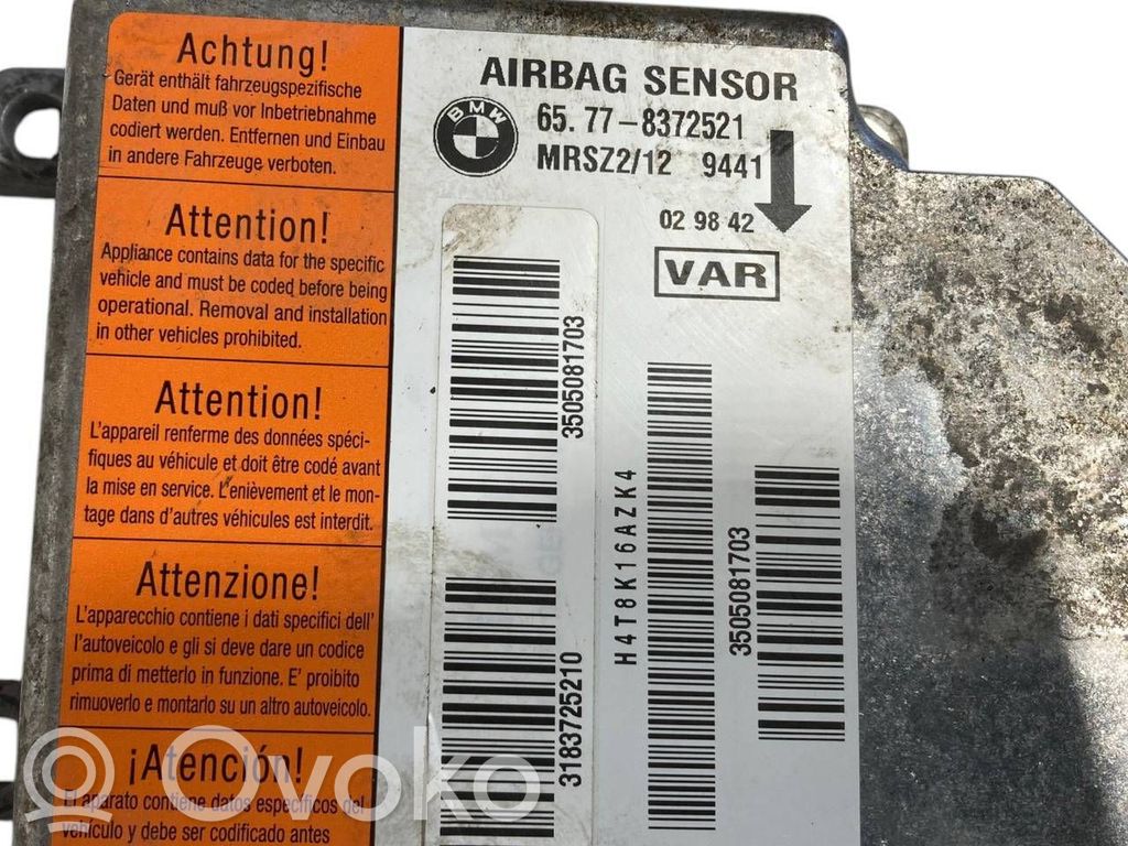Airbag control unit