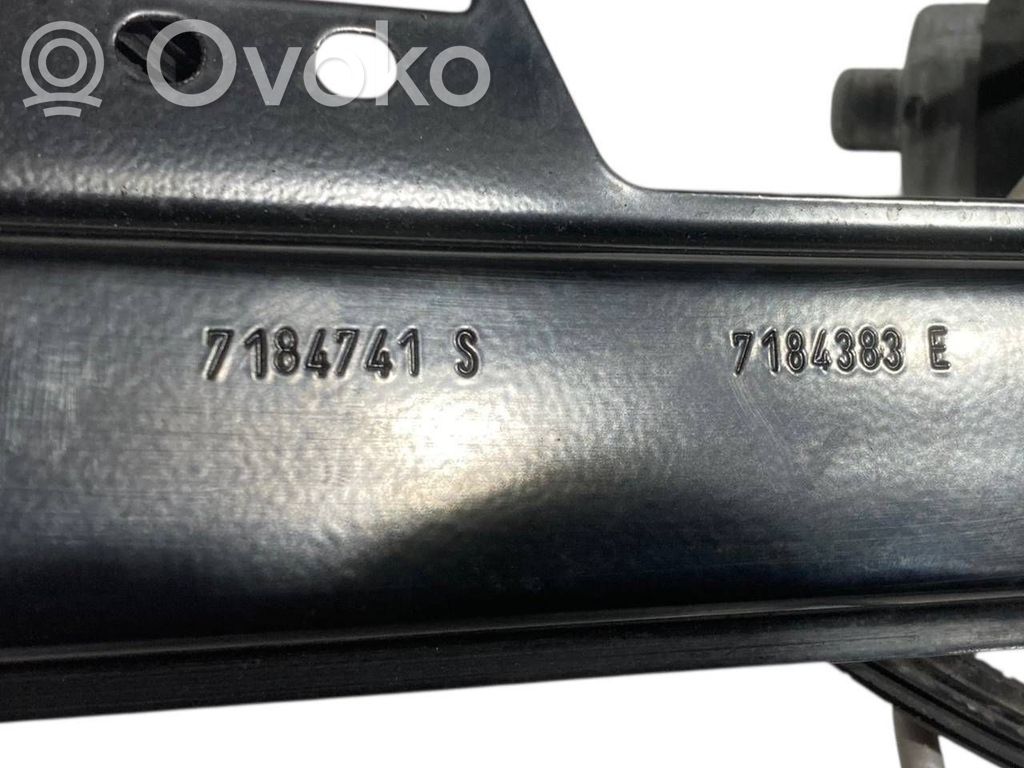 Priekšpusē elektriskā loga pacelšanas mehānisma komplekts