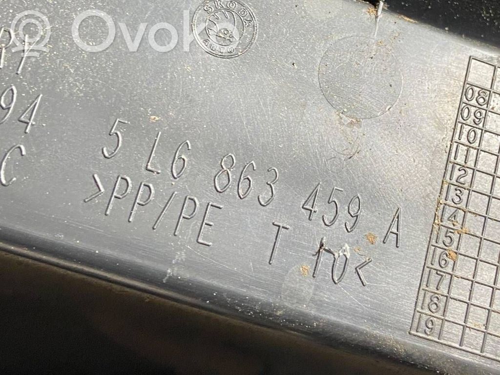 Bagāžnieka sliekšņa dekoratīvā apdare