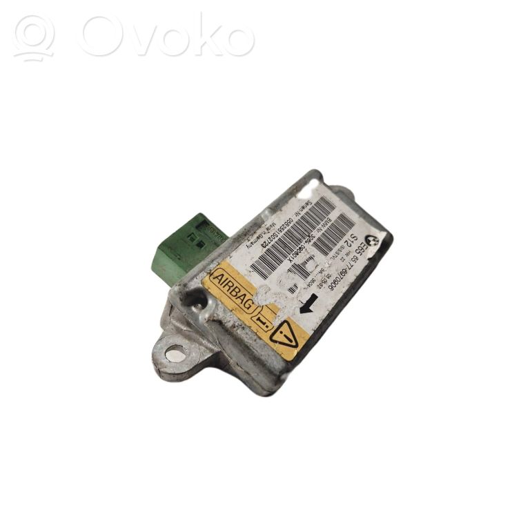 Airbag impact sensor