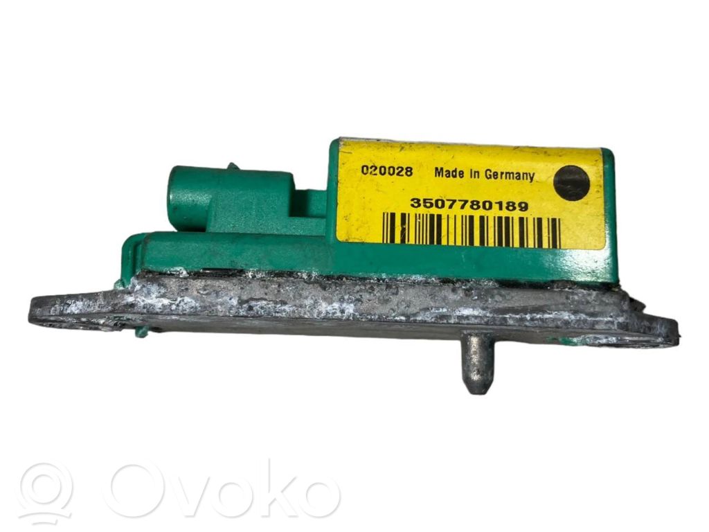 Airbag impact sensor