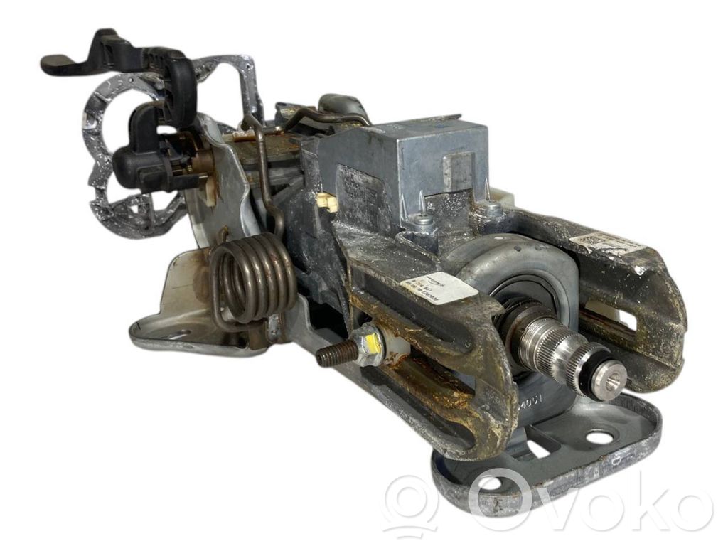 Steering wheel axle