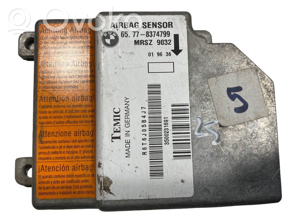 Gaisa spilvenu vadības bloks