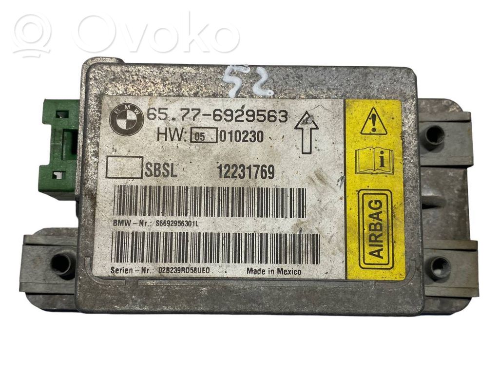 Airbag impact sensor
