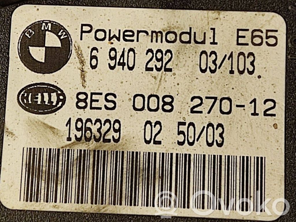 Barošanas vadības bloks