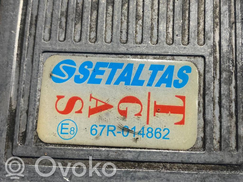 Gāzes iekārtas vadības bloks