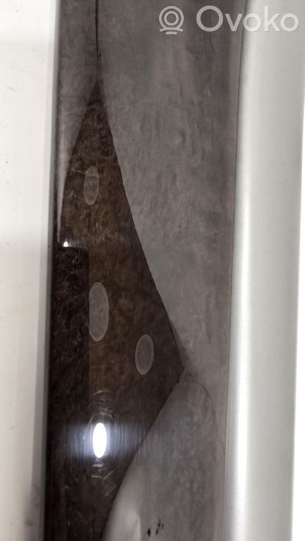 Decorative trim strip on the front